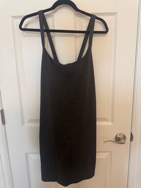 GAP Fit Charcoal Gray Sleeveless Athletic Dress